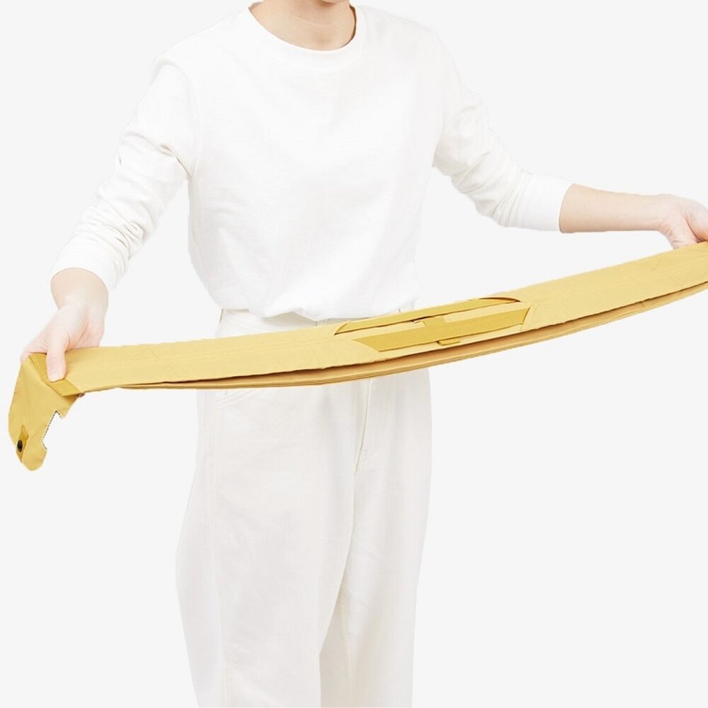 Shupatto Shupatto - opvouwtas L - karashi - mosterdgeel Shupatto Shupatto - opvouwtas L - karashi - mosterdgeel