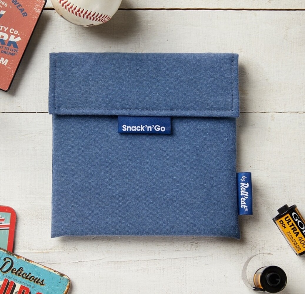 Roll eat Roll eat - snack'n'go - nature denimblauw Roll eat Roll eat - snack'n'go - nature denimblauw