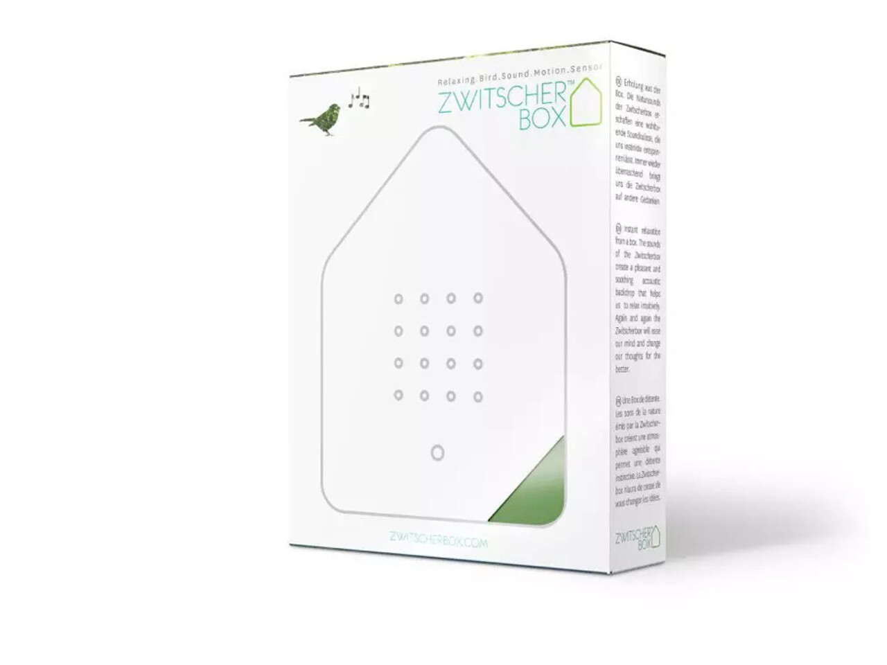 Zwitscherbox Zwitscherbox - vogelhuis relaxing - donkergroen Zwitscherbox Zwitscherbox - vogelhuis relaxing - donkergroen