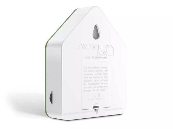 Zwitscherbox Zwitscherbox - vogelhuis relaxing - donkergroen Zwitscherbox Zwitscherbox - vogelhuis relaxing - donkergroen