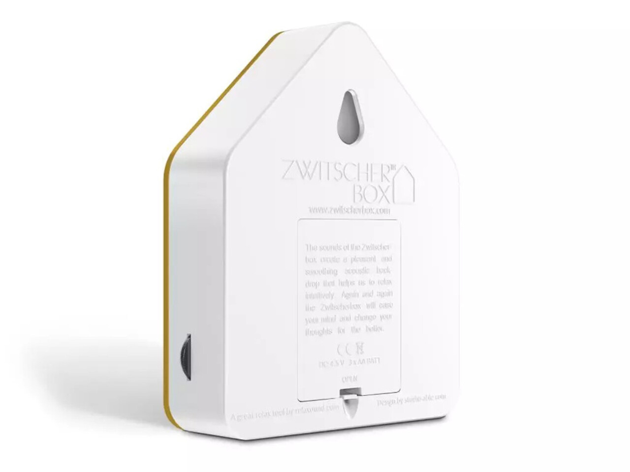 Zwitscherbox Zwitscherbox - vogelhuis relaxing - donkergeel Zwitscherbox Zwitscherbox - vogelhuis relaxing - donkergeel