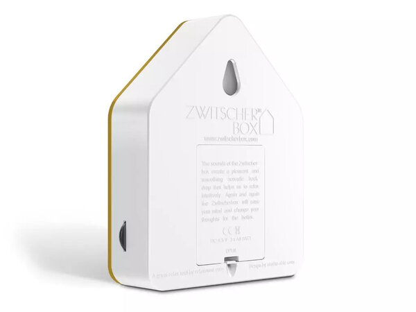 Zwitscherbox Zwitscherbox - vogelhuis relaxing - donkergeel Zwitscherbox Zwitscherbox - vogelhuis relaxing - donkergeel