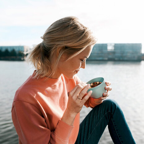 Mepal Mepal - snackpot ellipse 350 ml - zachtblauw Mepal Mepal - snackpot ellipse 350 ml - zachtblauw