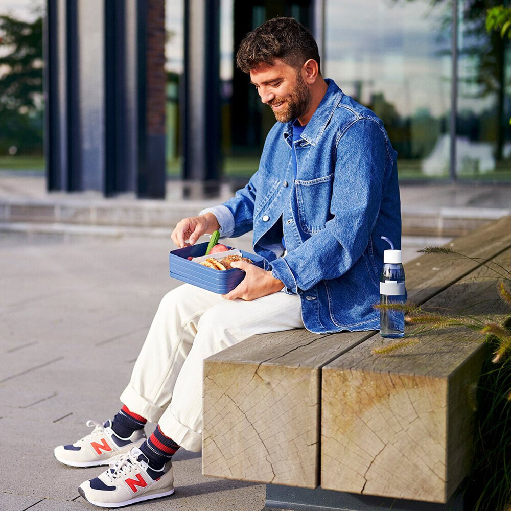 Mepal Mepal - lunchbox take a break large - zachtblauw ('23) Mepal Mepal - lunchbox take a break large - zachtblauw ('23)