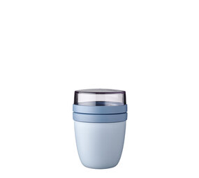 Mepal Mepal - lunchpot ellipse (500 + 200 ml) - nordic blue Mepal Mepal - lunchpot ellipse (500 + 200 ml) - nordic blue