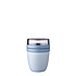 Mepal - lunchpot ellipse (500 + 200 ml) - nordic blue Mepal - lunchpot ellipse (500 + 200 ml) - nordic blue