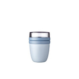 Mepal Mepal - lunchpot ellipse mini (300 + 120 ml) - nordic blue Mepal Mepal - lunchpot ellipse mini (300 + 120 ml) - nordic blue