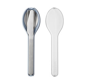 Mepal Mepal - bestekset ellipse 3-delig - nordic blue Mepal Mepal - bestekset ellipse 3-delig - nordic blue