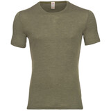 Engel Natur Engel Natur - wollen shirt heren korte mouw - olive