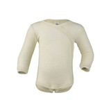 Engel Natur Engel Natur - wollen overslag romper - natural