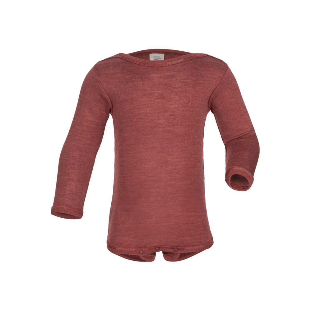 Engel Natur Engel Natur - wollen romper - roodbruin Engel Natur Engel Natur - wollen romper - roodbruin