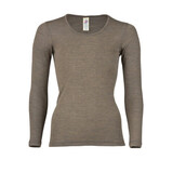 Engel Natur Engel Natur - wollen shirt dames - walnut