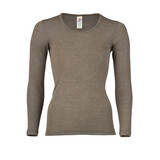 Engel Natur Engel Natur - wollen shirt dames - walnut Engel Natur Engel Natur - wollen shirt dames - walnut