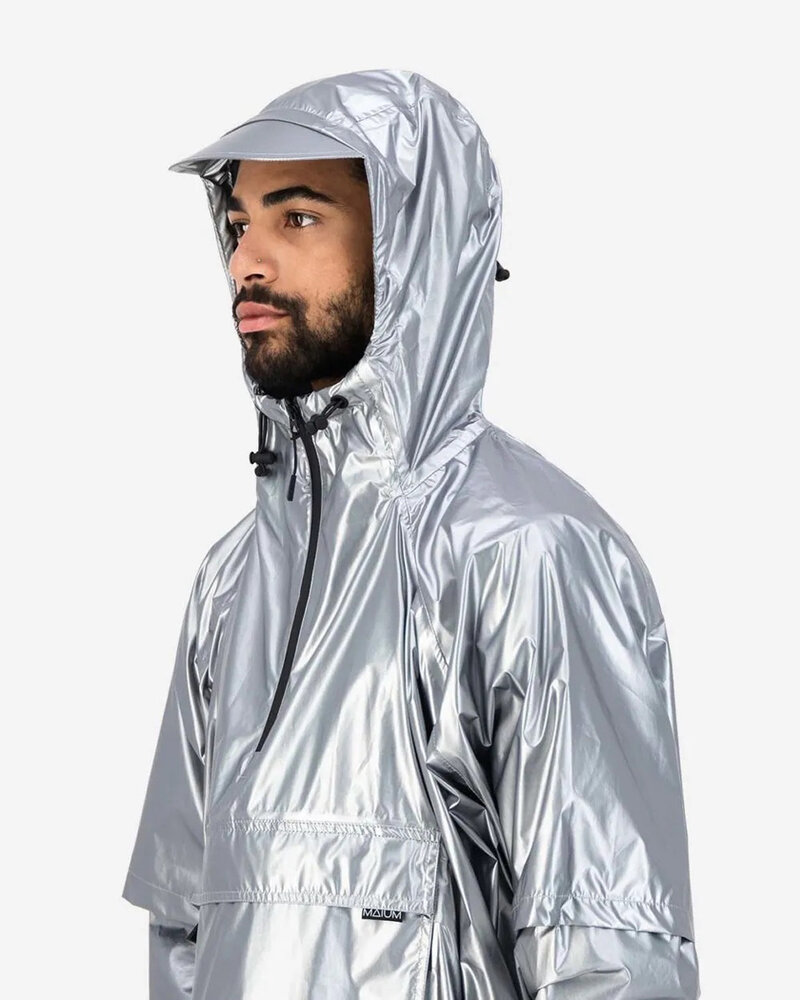 Maium Maium - regenponcho - zilver