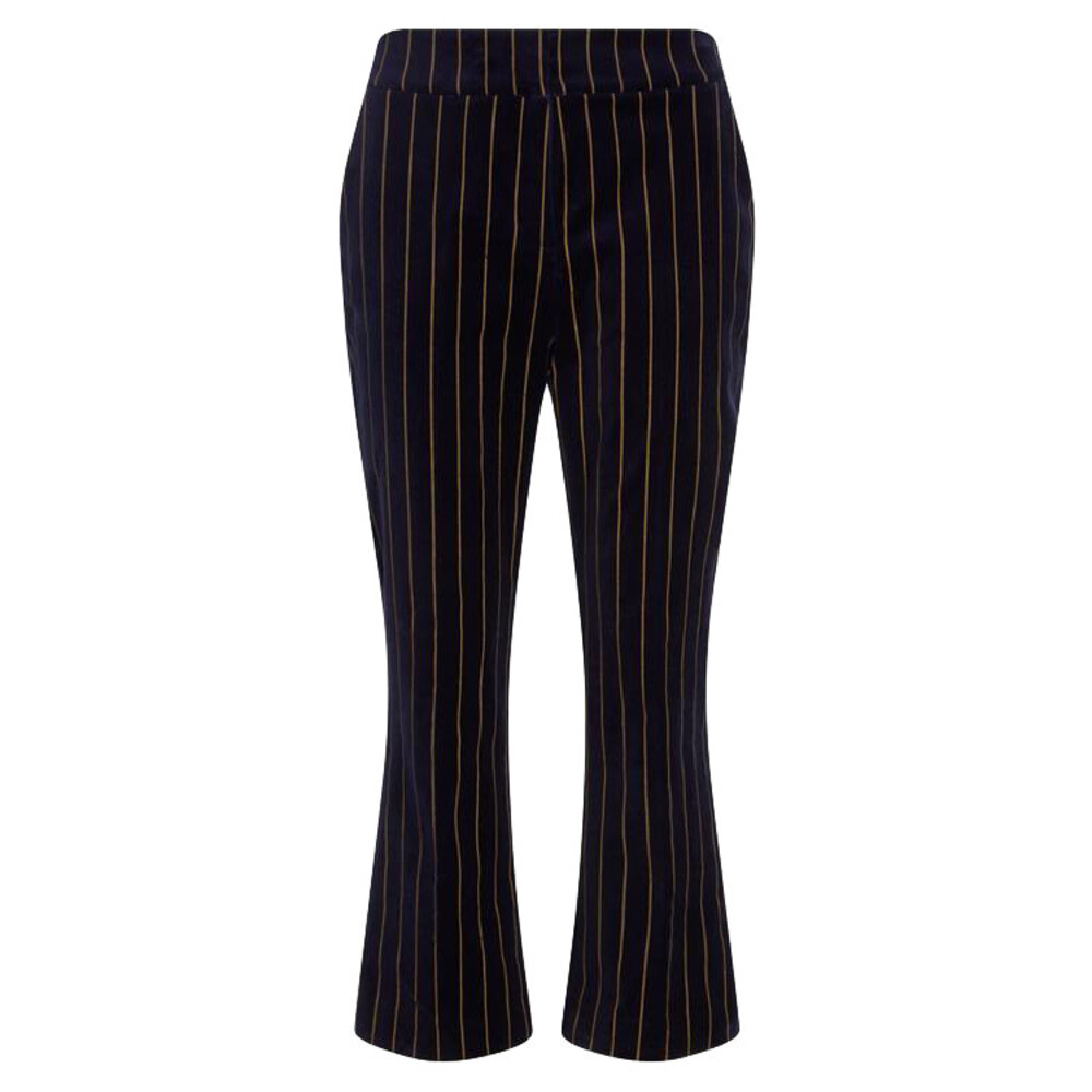 King Louie King Louie - jenny krijtstreep broek - blauw King Louie King Louie - jenny krijtstreep broek - blauw