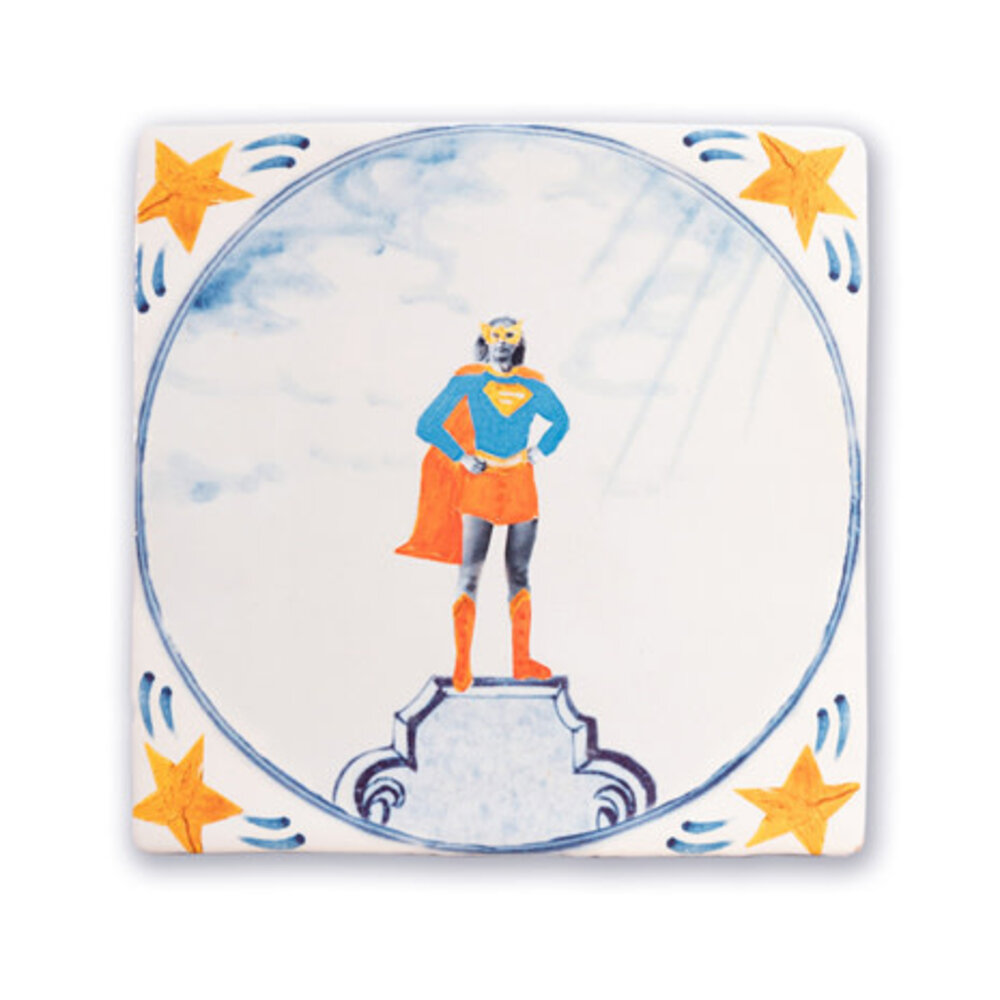 Storytiles Storytiles - supervrouw - klein Storytiles Storytiles - supervrouw - klein
