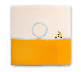 Storytiles Storytiles - tegel small - hop on (10x10 cm)