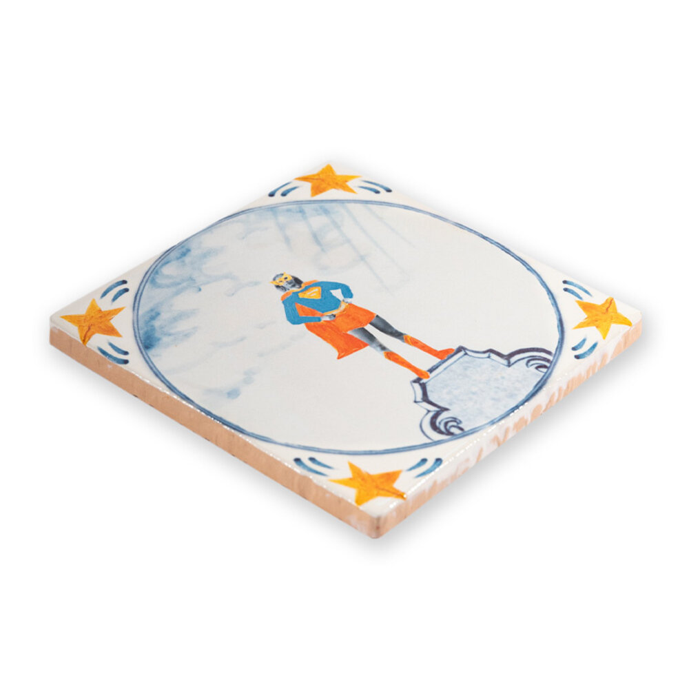 Storytiles Storytiles - supervrouw - klein Storytiles Storytiles - supervrouw - klein