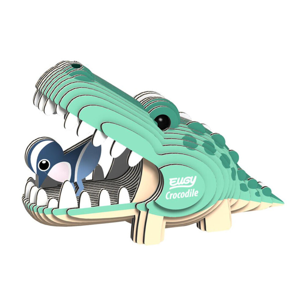 Eugy Eugy - 3d model 029 - krokodil Eugy Eugy - 3d model 029 - krokodil
