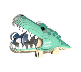 Eugy Eugy - 3d model - krokodil (nr 029) Eugy Eugy - 3d model - krokodil (nr 029)