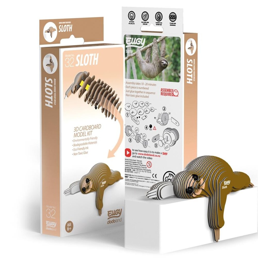 Eugy Eugy - 3d model 032- luiaard Eugy Eugy - 3d model 032- luiaard