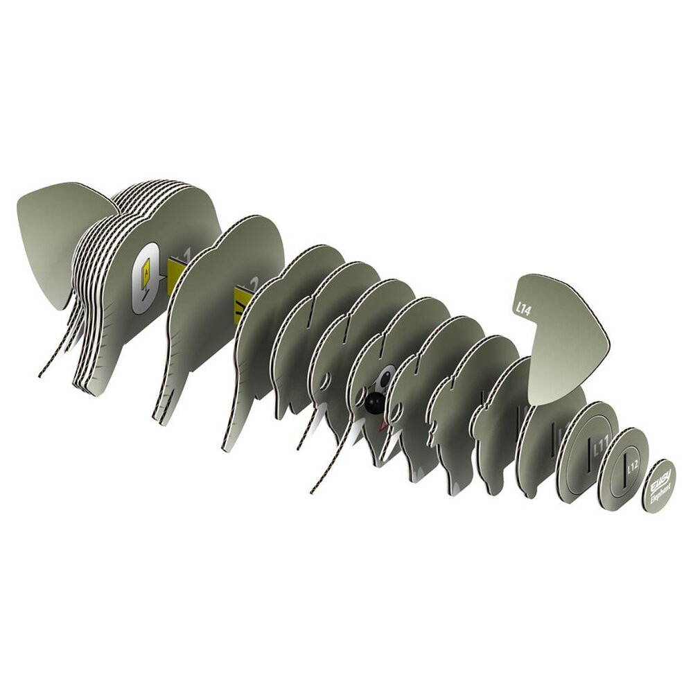 Eugy Eugy - 3d model 010 - olifant