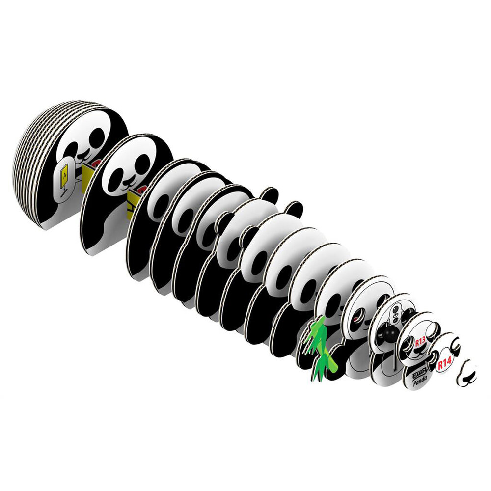 Eugy Eugy - 3d model 013 - panda Eugy Eugy - 3d model 013 - panda