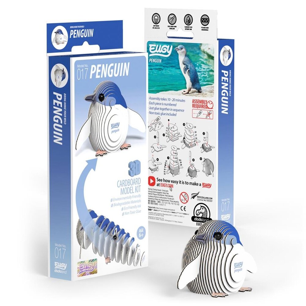 Eugy Eugy - 3d model 017 - pinguin Eugy Eugy - 3d model 017 - pinguin
