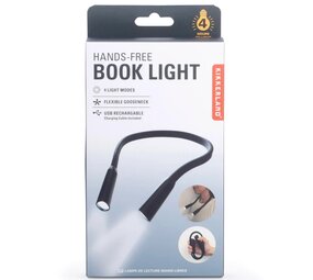 Kikkerland Kikkerland - boekenlampje - hands free