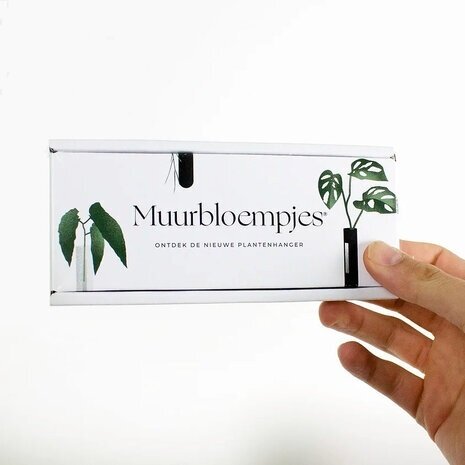 Muurbloempjes Muurbloempjes - magnetisch muurvaasje - lichtblauw Muurbloempjes Muurbloempjes - magnetisch muurvaasje - lichtblauw