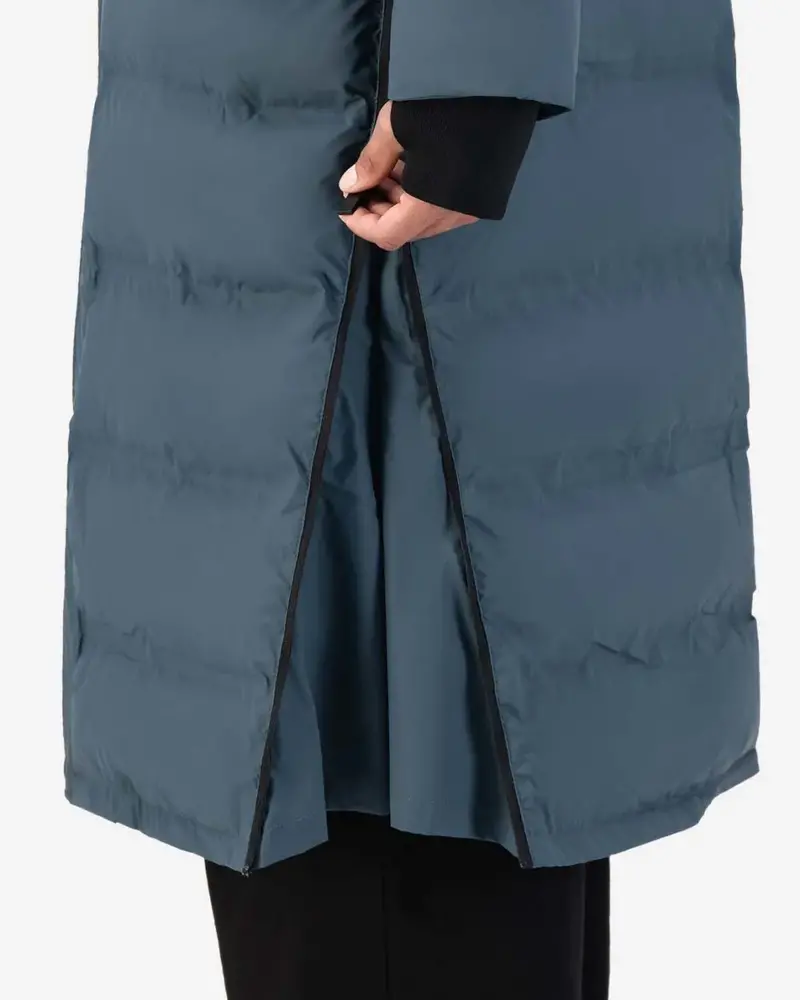 Maium Maium - winterjas puffer - blauwgrijs Maium Maium - winterjas puffer - blauwgrijs