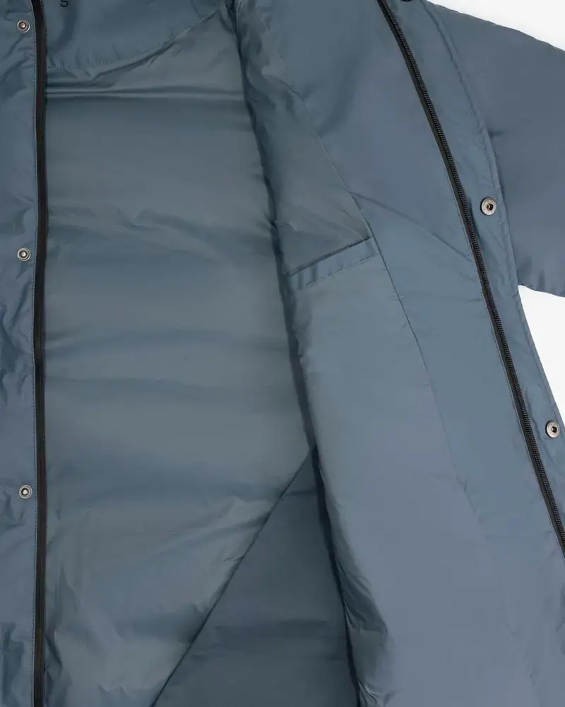 Maium Maium - winterjas puffer - blauwgrijs Maium Maium - winterjas puffer - blauwgrijs