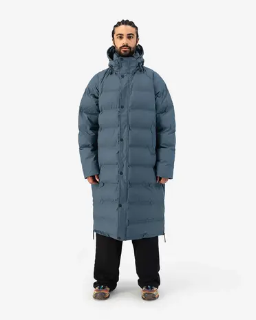 Maium Maium - winterjas puffer - blauwgrijs Maium Maium - winterjas puffer - blauwgrijs