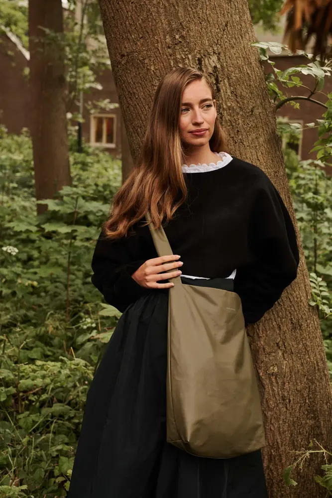 Tinne+Mia Tinne+Mia - feel good tas - mosgroen