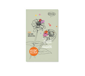 Veer & Moon Veer & Moon - bloemzaadjes - feest zaaien Veer & Moon Veer & Moon - bloemzaadjes - feest zaaien