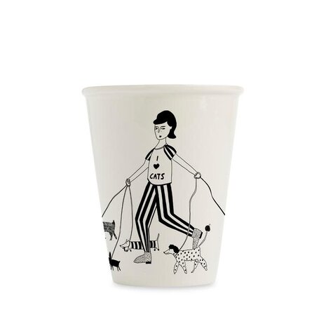 Helen b Helen b - beker - kattengek Helen b Helen b - beker - kattengek