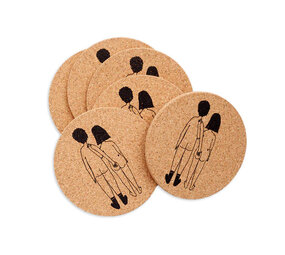 Helen b Helen b - onderzetters kurk - naked couple back (set van 6) Helen b Helen b - onderzetters kurk - naked couple back (set van 6)