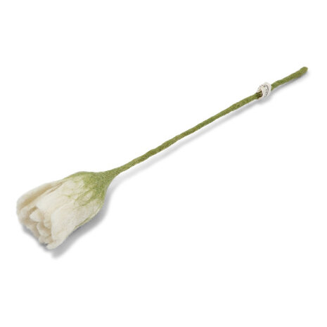 Gry & Sif Gry & sif - bloem tulp - white Gry & Sif Gry & sif - bloem tulp - white