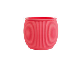 Living by Colors Living by colors - silicone bloempot chubby - peach Living by Colors Living by colors - silicone bloempot chubby - peach