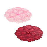 Charles Viancin Charles Viancin - drink covers - geranium (set van 2) Charles Viancin Charles Viancin - drink covers - geranium (set van 2)