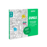 Omy Omy - grote kleurplaat - jungle Omy Omy - grote kleurplaat - jungle