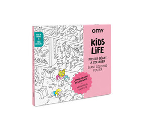 Omy Omy - grote kleurplaat - kids life Omy Omy - grote kleurplaat - kids life