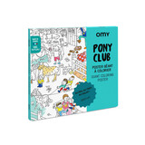 Omy Omy - grote kleurplaat - pony club