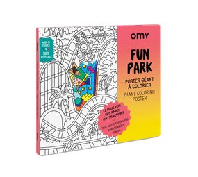 Omy Omy - grote kleurplaat - fun park Omy Omy - grote kleurplaat - fun park
