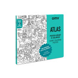 Omy Omy - grote kleurplaat - atlas