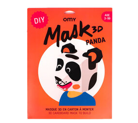 Omy Omy - 3d masker - panda Omy Omy - 3d masker - panda