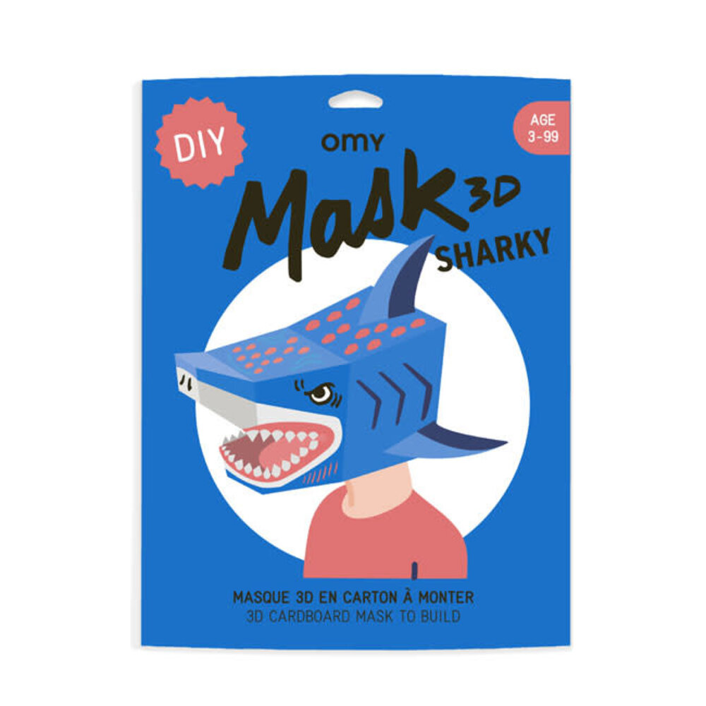 Omy Omy - 3d masker - haai