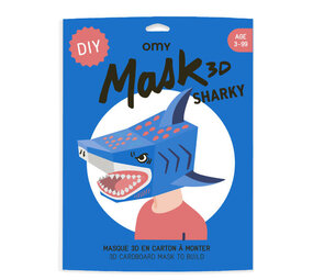 Omy Omy - 3d masker - sharky Omy Omy - 3d masker - sharky