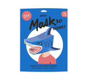Omy Omy - 3d masker - sharky Omy Omy - 3d masker - sharky
