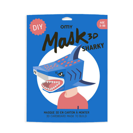 Omy Omy - 3d masker - haai
